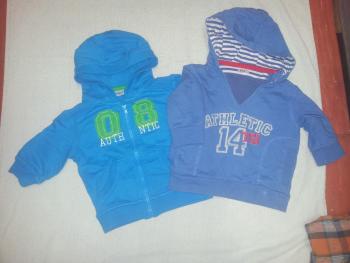 Málo nosené mikiny, 3 - 6 mesiacov