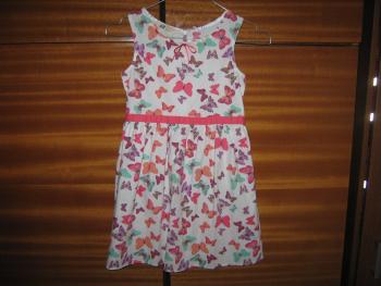 letné dievčenské šaty 122