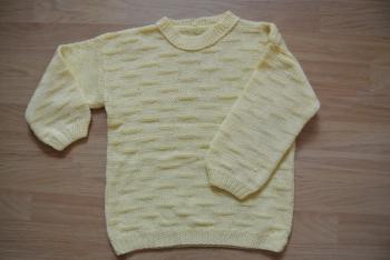 Žltý sveter od babičky