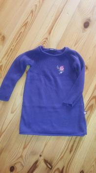 Pletené šatky aj do škôlky vel.104