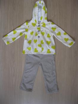 Flisový kabátik a tepláky Carter´s