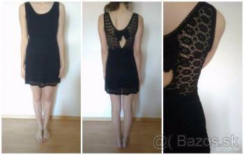 Čierne letné šaty