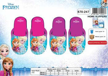 Papuče FROZEN ĽADOVÉ KRÁLOVSTVO