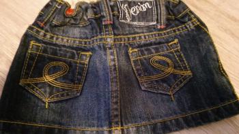 Riflová DENIM sukňa