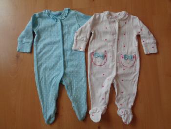 Next. 2ks overalčekov - tyrkysové nenosené