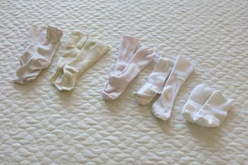 Ponožky 5 párov od 0 mesiacov