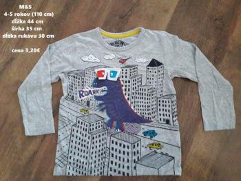 Tričko M&S chlapec
