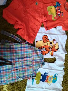 balik letnych veci pre babatko 3-6 m