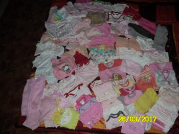 Novorodenecké dievčenské oblečenie