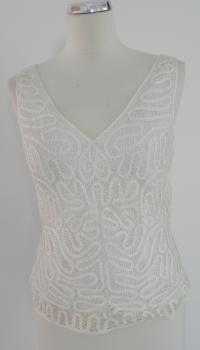 Háčkovaný top Planet č.40