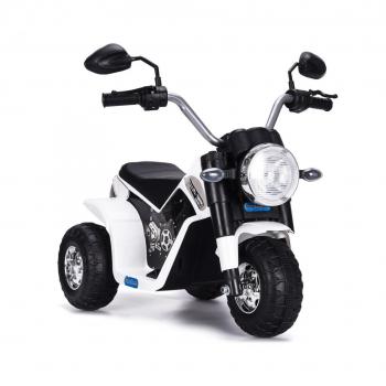 Elektrická motorka MiniBike biela