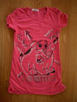 Balíček dievčenských tričiek (152) + darček