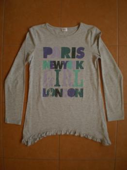 Tričká dievčenské veľkosť 152 (10 kusov) + darček