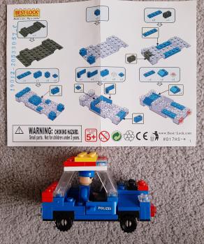 Stavebnica policajne auto