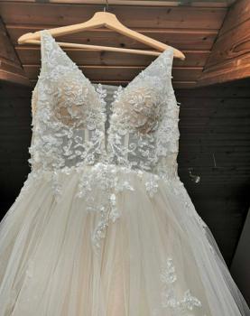 Predám nové a nepoužité romantické svadobné šaty 34-38