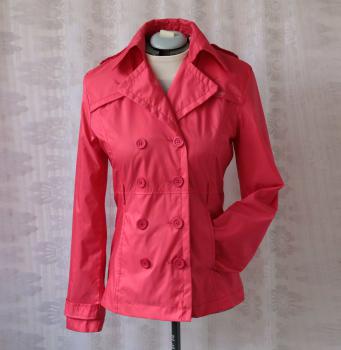 Výrazne ružový kabátik - veľ.40