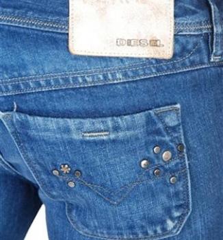 DIESEL-LOWKY jeansy, made in ITALY