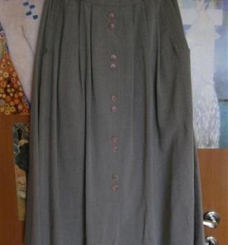 Dlhá retro sukňa do pása Bon Marché