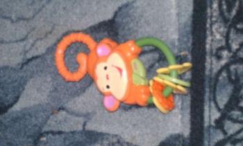 hrkálka opička fisherprice