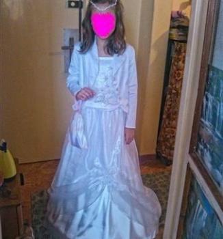 krásne nové šaty na 1,sv.prijímanie