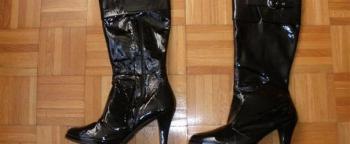 Čierne čižmy na platforme