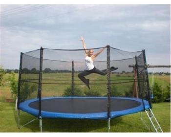 Trampolína 252 cm Sieť + Rebrík