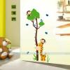 detský meter - strom so žirafou a opicam