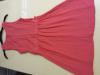 Detské ružové šaty, dĺžka 80cm
