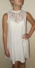 Letné šaty s čipkou
