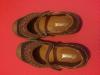 Dievčenské hnedé sandálky zn. KORNECKI