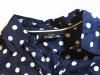 Letná bodkatá košeľa - croptopová