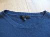 Modrý sveter so zipsami 