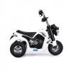  Elektrická motorka MiniBike biela
