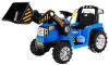 Elektrický traktor Power - modrý