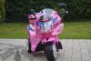 Elektrická motorka L ružová