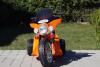 Elektrická motorka Chopper oranžová
