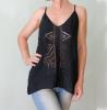 Nový vyšívaný top Gina Tricot veľ.40