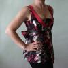 Hodvábný top Ted Baker - 100% silk