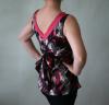 Hodvábný top Ted Baker - 100% silk