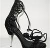 Čierne šnurovacie topánky Victorias Secret, veľkosť 39