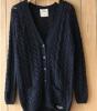 Hollister sveter cardigan nový - tmavomodrý M. nový, top s vysačkami
